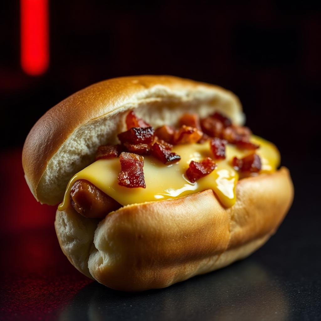 Hot Dog Cheese Bacon